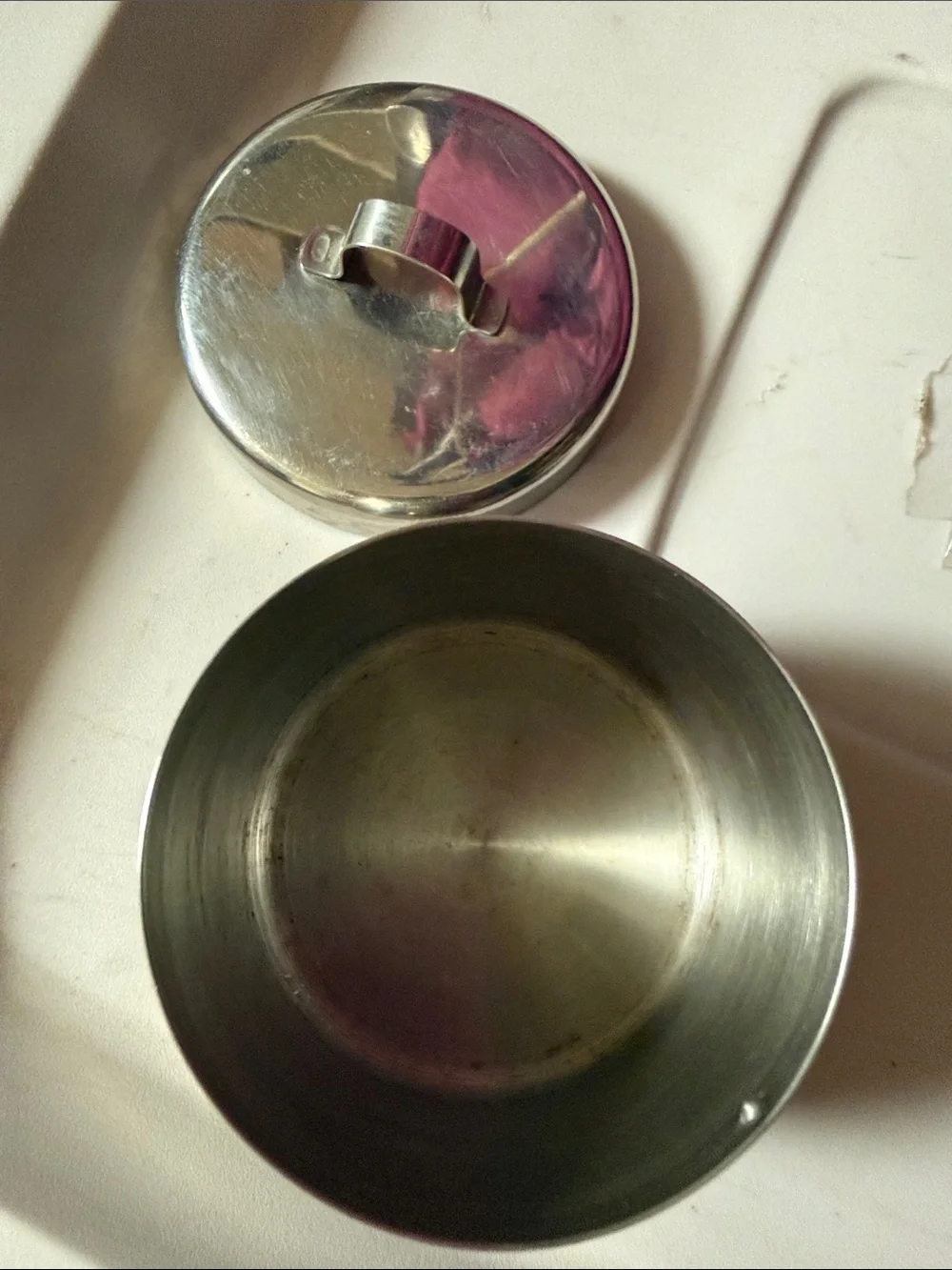 Vintage stainless steel